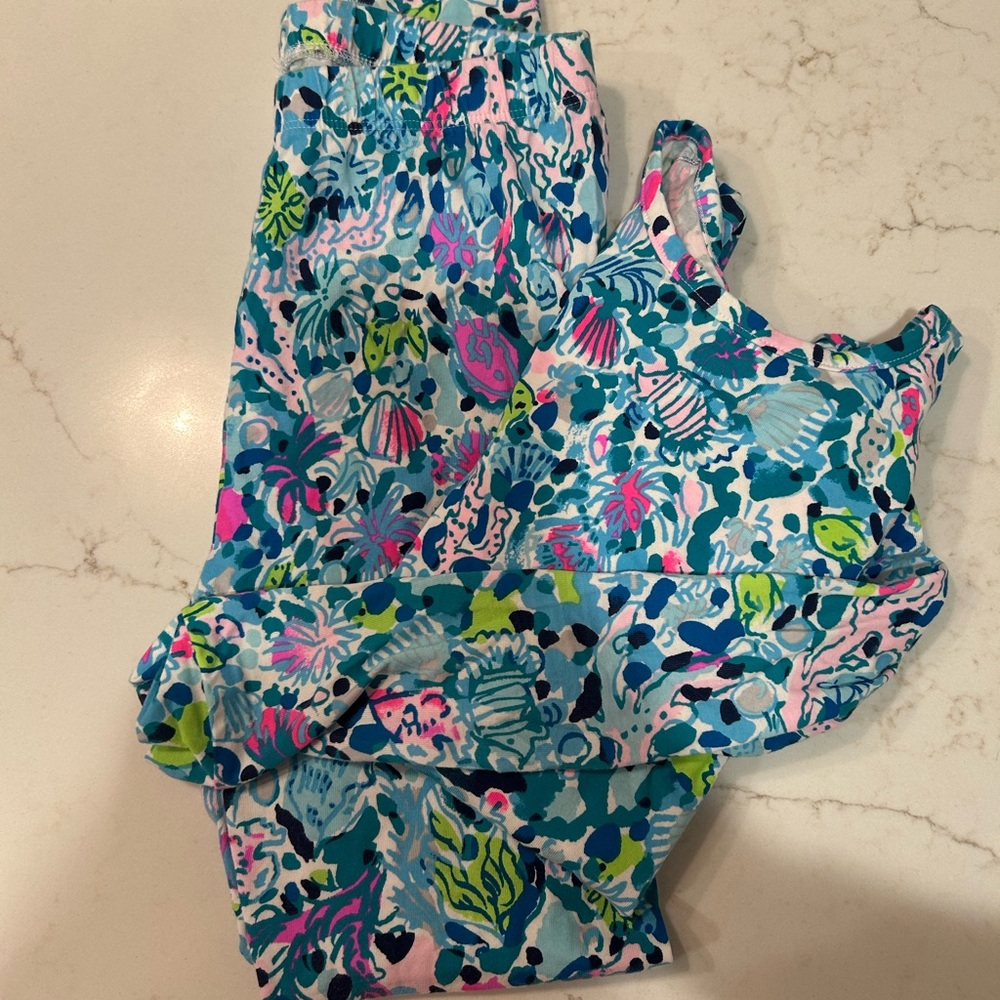 Girls Lilly Pulitzer Pajamas Set